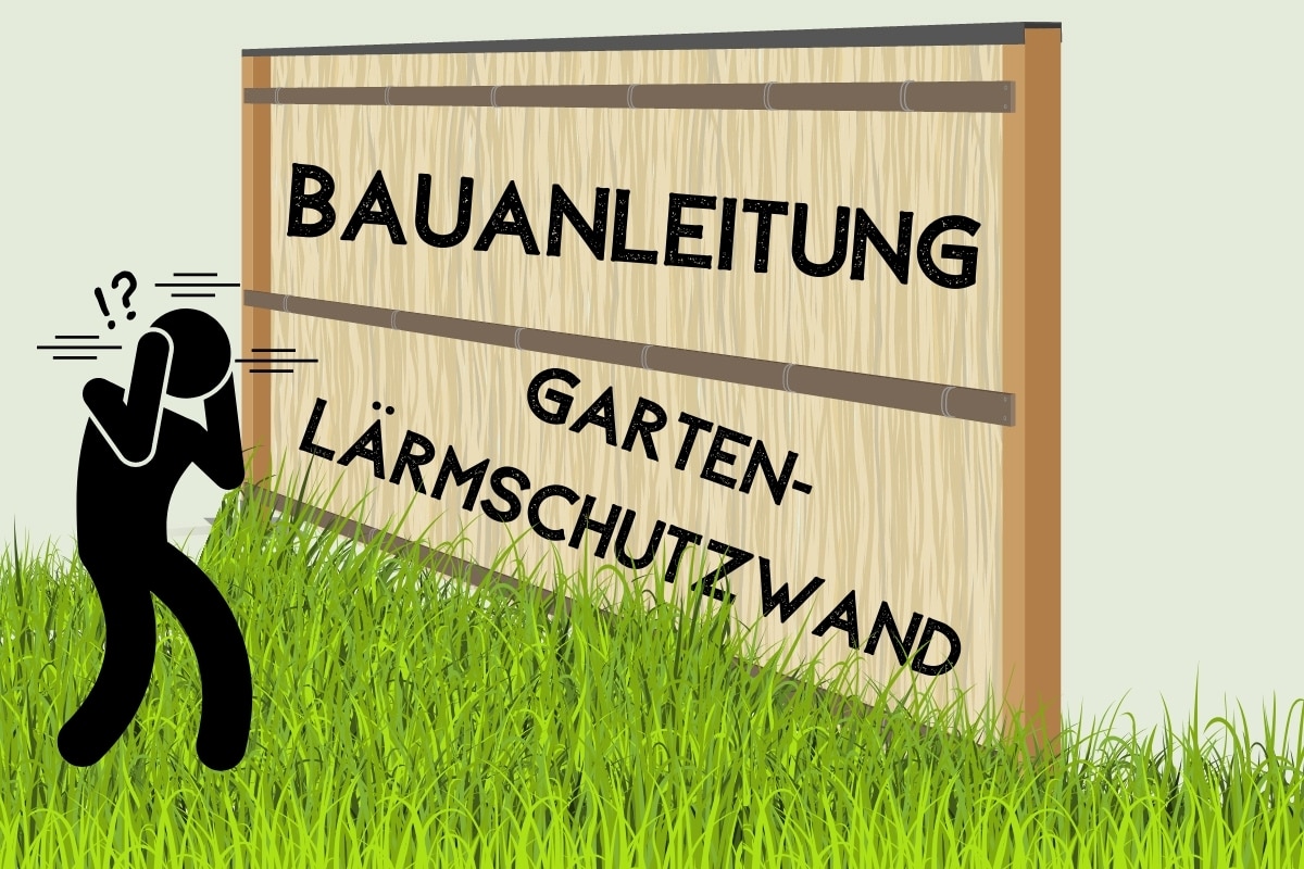 Bauanleitung: Garten-Lärmschutzwand selber bauen - Titelbild